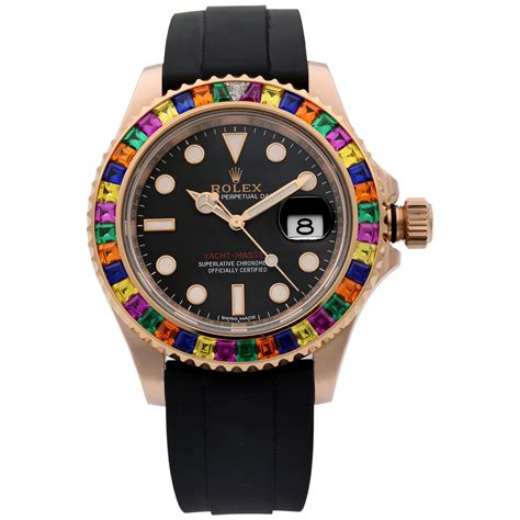 rolex black rainbow